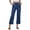 40BU3147, variant on WERYOUNG Women's Casual Pants Solid Color High Waist Denim Trousers Everyday Wear Loose Fit Wide Leg Cropped Jeans With Pockets Party Night Stylish Comfortable Slacks