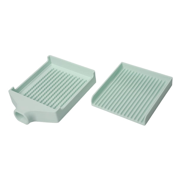 Bandeja de almacenamiento para cuentas de planchado de 2,6 mm - Organizador de cuentas de planchado - Almacenamiento compacto Verde