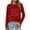 Red(Style 330), variant on NuoCaiYun Valentine'S Day Tshirts Tops Women'S Fashion Print Round-Neck Long Sleeve Casual Regular Comfy Blouse