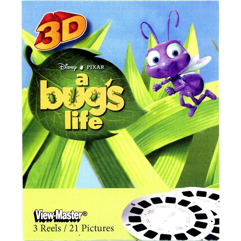 Bug's Life - Classic ViewMaster - Disney Pixar - 3 Reel Set