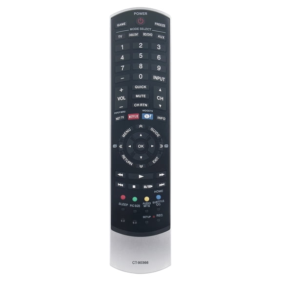 New CT-90366 Replaced Remote Control for Toshiba TV 46SL417U 55SL417 46SL417 32SL415U 24SL415U 32SL415Y
