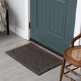 thumbnail image 3 of Hometrends Staircase Grey Polyester Accent Rug, 3 of 8