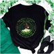 thumbnail image 5 of Camiseta de mujer Camisetas divertidas y lindas de manga corta Día de San Patricio Camiseta de regalo Tops Blusa Regalo para parejas Pompotops hfajkhk126887, 5 of 8
