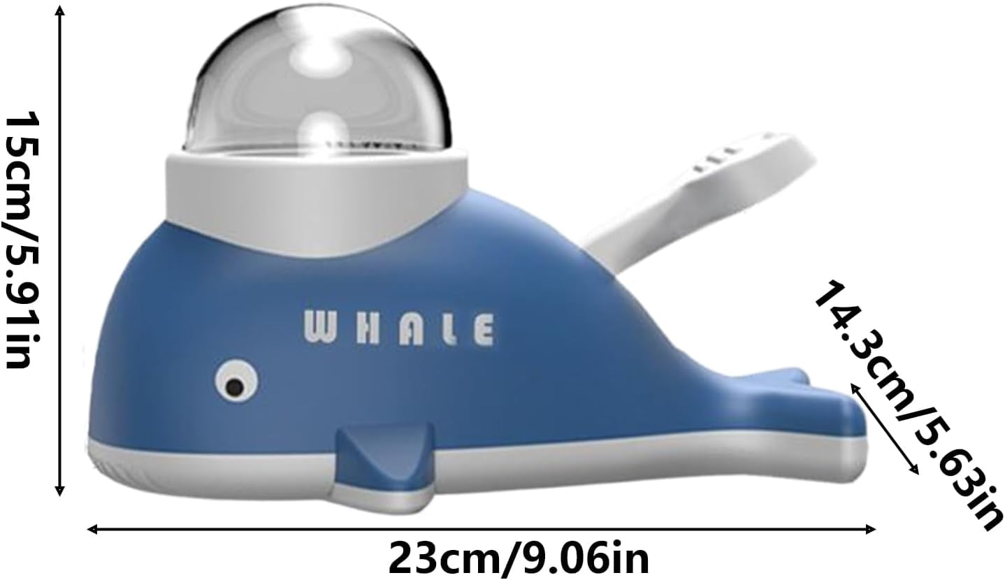 Treat Toys for Dogs - Whale-Shaped Slow Feeder Interactive Treat Dispensing Toy for Small, Medium, and Large Breeds, Promotes Healthy Eating, Pet Enrichment, Indoor Training, Boredom Relief, Exercise