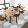 thumbnail image 4 of Garvee 10'x13' Geometric Area Rug, Washable Rug Low Pile Print Indoor Area Rug for Living Room Bedroom Dining Room,Modern Non-Slip Carpet,Gray, 4 of 9