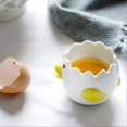 thumbnail image 4 of Ceramic Egg Separator Chick Shape Egg Yolk Separator Kitchen Gadgets-OEIN, 4 of 4