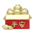 thumbnail image 3 of Figura de dinero chino, adorno de mesa de resina, regalo de la suerte del Año Nuevo Chino 2024 Estilo A, 3 of 9