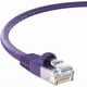 thumbnail image 1 of Patch Cable InstallerParts CAT6 UTP con arranque morado de 25 pies y 10 Gbps, 1 of 6