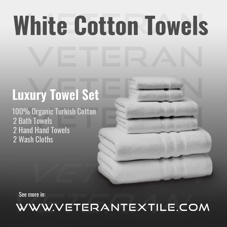 Gold Textiles 120 Pack White Economy Bath Terry Towel 24x50 inch