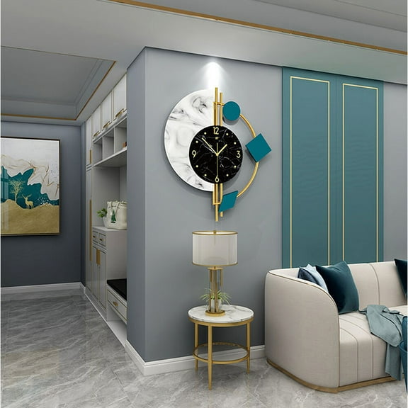 Nordic Wall Clock Watch Modern Design Living Room Quartz Silent Home Decor Clock