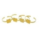 thumbnail image 1 of Brazalete de latón Sunnimix 4 Piezas Cuadrado, 1 of 8