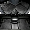 3D Floor Mats Cargo Liner for BMW X3 20182024 TPE All Weather Car Mats