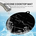 thumbnail image 2 of Induction Cooker Mat Hob Mat Silicone Induction Cooktop Mat Reusable Heat Insulated Protector for Kitchen Cookware, 2 of 5