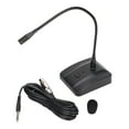 thumbnail image 2 of Microphone Col de Cygne, Indicateur LED Microphone Filaire de Bureau avec Câble XLR vers 6.35mm pour Conférence, 2 of 7