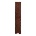 thumbnail image 4 of Furniture of America Lieux 3-Shelf Wood Adult Bookcase with 2-Door, Espresso, 4 of 10
