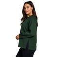 thumbnail image 4 of RBX Active Women's Midweight Crewneck Luxe Athleisure Sweatshirt with Relaxed Fit, 4 of 5