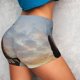 thumbnail image 4 of Fotbe Elephant Giraffe Shorts Sin Costuras – Shorts Deportivos de Cintura Alta para Mujer, Elásticos para Gimnasio, Yoga, Running o Ciclismo-Large, 4 of 8