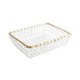 thumbnail image 5 of Cesta de alambre tejida para guardar aperitivos y artículos diversos, cuenco para verduras, cesta para frutas 40x31x11cm, 5 of 9