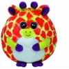 Ty Beanie Ballz Toby Orange Giraffe Regular Plush Multi-Colored