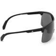 thumbnail image 6 of Adidas SP0003 Half Rim Shield Shiny Black Sunglasses, 6 of 7