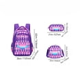 thumbnail image 3 of AHMOMEI Cute Print 3 Pieces Backpack Set, 16.54" Height Backpack with Lunch Tote & Pencil Case for Picnic, Weekend Play & Daily Casual Activities, 3 of 9