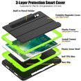 thumbnail image 5 of Goldcherry Case for iPad Air 10.5" (3rd Gen) 2019 / iPad Pro 10.5" 2017 Heavy Duty Full Body Rugged Protective Case with Auto Sleep/Wake Up Stand Folio & Three Layer Design (Green), 5 of 5