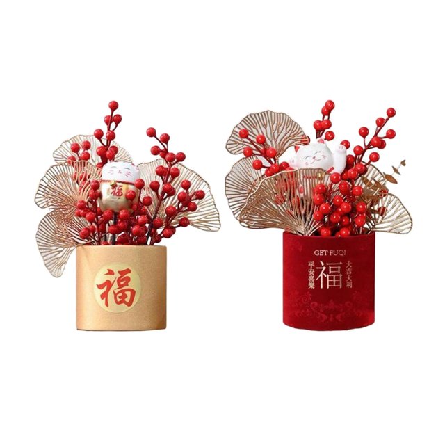 Adorno de Cesta de Flores Soledad Cesta China Arreglo Floral para Decoración