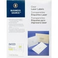 thumbnail image 2 of Business Source, BSN26123, Clear Laser Print Mailing Labels, 1500 / Pack, Clear, 2 of 4