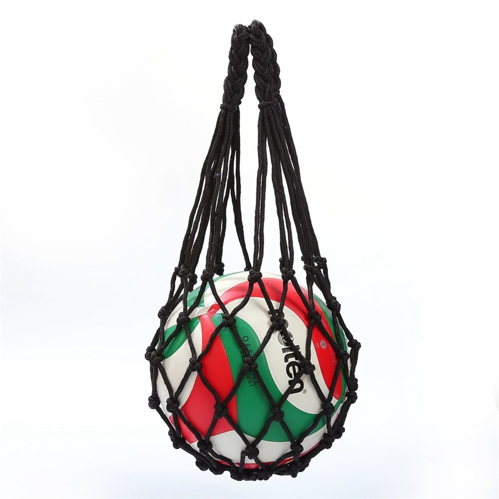 Nylon Net Bag Carry Braided Mesh Net Bag for Volleyball Basketball Football GO1 