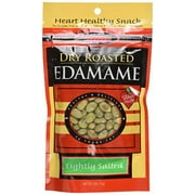 Seapoint Farms Dry Roasted Edamame, Lightly Salted, 4-Ounce Pouches, (3 pack)