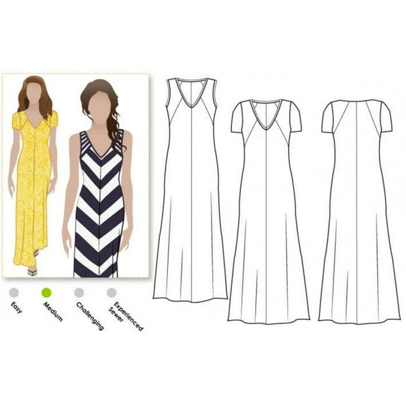 Style Arc Sewing Pattern Jacinta Dress Women