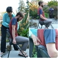 thumbnail image 3 of Cojín Stretchsit del Método Gokhale: soporte lumbar/respaldo para sillas/asientos de coche. Tracción/descompresión espinal para aliviar el dolor lumbar, de cuello, de hombros y la fibromialgia., 3 of 5