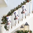 thumbnail image 5 of Lsque 18 Inches Patriotic Skull Art Pattern Christmas Stockings Hanging Ornaments,Knitted Xmas Fireplace Hanging Stocking,Holiday Decoration, 5 of 8