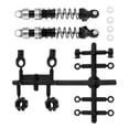 thumbnail image 2 of 1/10 RC Car Shock Absorber Damper Set CNC Processed Accs Shock Absorber Kits argent 90mm, 2 of 8
