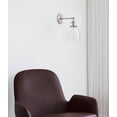 thumbnail image 2 of Lámpara de pared ajustable, lámpara de cristal con pantalla de campana, lámpara de pared Industrial Retro, iluminación Retro plateada, 2 of 5