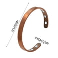 thumbnail image 3 of Pulsera de pareja, joyería de metal, apertura magnética, ajustable, accesorios de joyería para hombres y mujeres, pulsera, pulsera, 3 of 4