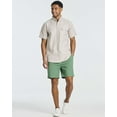 thumbnail image 6 of 3 Pack: Men's Cotton 7" Walk Short With Back Pocket & Drawstring - Casual Wear, 6 of 6