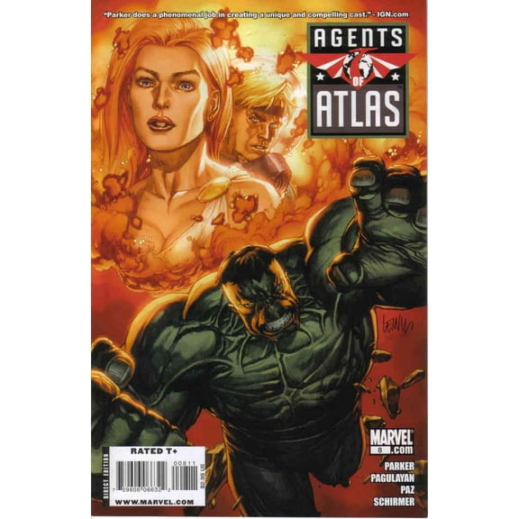 Agents of Atlas (2nd Series) #8 VF ; Marvel Comic Book