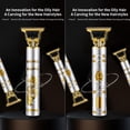 thumbnail image 4 of Clipper para el cabello USB Trimador de barba eléctrica portátil con cabezas desmontables Mujeres adultos kit de personas mayores kit de pelo profesional Máquina de pelo tipo 1 Methold CE001482-01B, 4 of 7