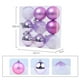 Deoxygene 9 PCS Christmas Ball Ornaments xmas Tree Decorations Hanging ... Christmas Trees Decorated Purple