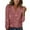 Z03_Pink, variant on Long Sleeve Sequin Tops for Women Round Neck Party Blouse Fall Fashion Clothing Sparkle Glitter Party Elegant Party Clubwear Red, M