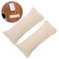 thumbnail image 3 of MasteelfCA 2pcs Comfortable Keyboard Pad Cotton Anti-slip Wrist Elbow Mat Pad for Office Desktop Computer Table (13x5cm, Creamy White), 3 of 8