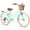 Mint Green-with rack, variant on Glerc Missy 26" inch Girl Cruiser Youth Teen Woman Bike 6-Speed Teen Hybrid City Bicycle for Youth Ages 14 15 16 17 18 19 20 Years Old with Wicker Basket & Lightweight, Yellow