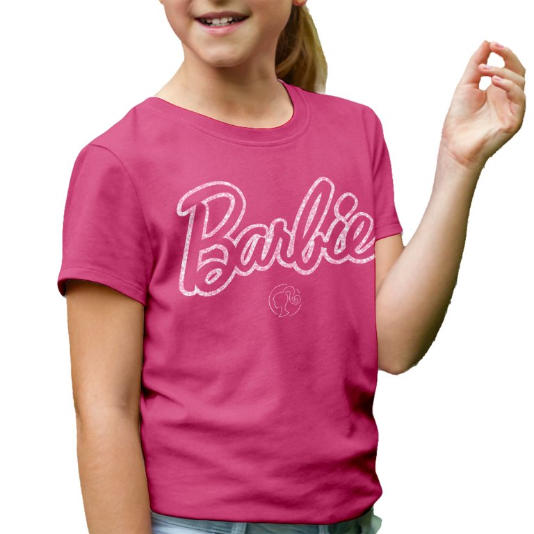 Barbie - Barbie Pink Core - Toddler And Youth Long Sleeve Graphic T-Shirt