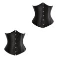 thumbnail image 3 of maskred Shapewear Corset à Lacets et Confortable Noir 5XL 2Set Femmes, 3 of 6