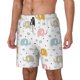 thumbnail image 1 of Balery Little Elephant Bañador para hombre, shorts de playa de secado rápido con entrepierna y forro de compresión-3X-Large, 1 of 6