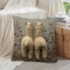 thumbnail image 5 of Funda de cojín decorativa con estampado animal para sofá y sillón | Funda de cojín para sala de estar, dormitorio y coche | Funda de cojín decorativa de tela suave para interiores y exteriores, 5 of 6