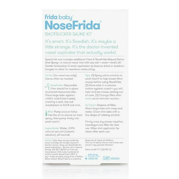 FridaBaby NoseFrida Saline Kit