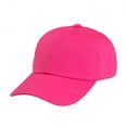 thumbnail image 1 of Mechaly Cotton Dad Hat Adjustable Cap (Hot Pink), 1 of 2