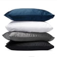 thumbnail image 3 of Funda de almohada de satén - Funda - 50 x 66 cm - Paquete de 2 azul, 3 of 4